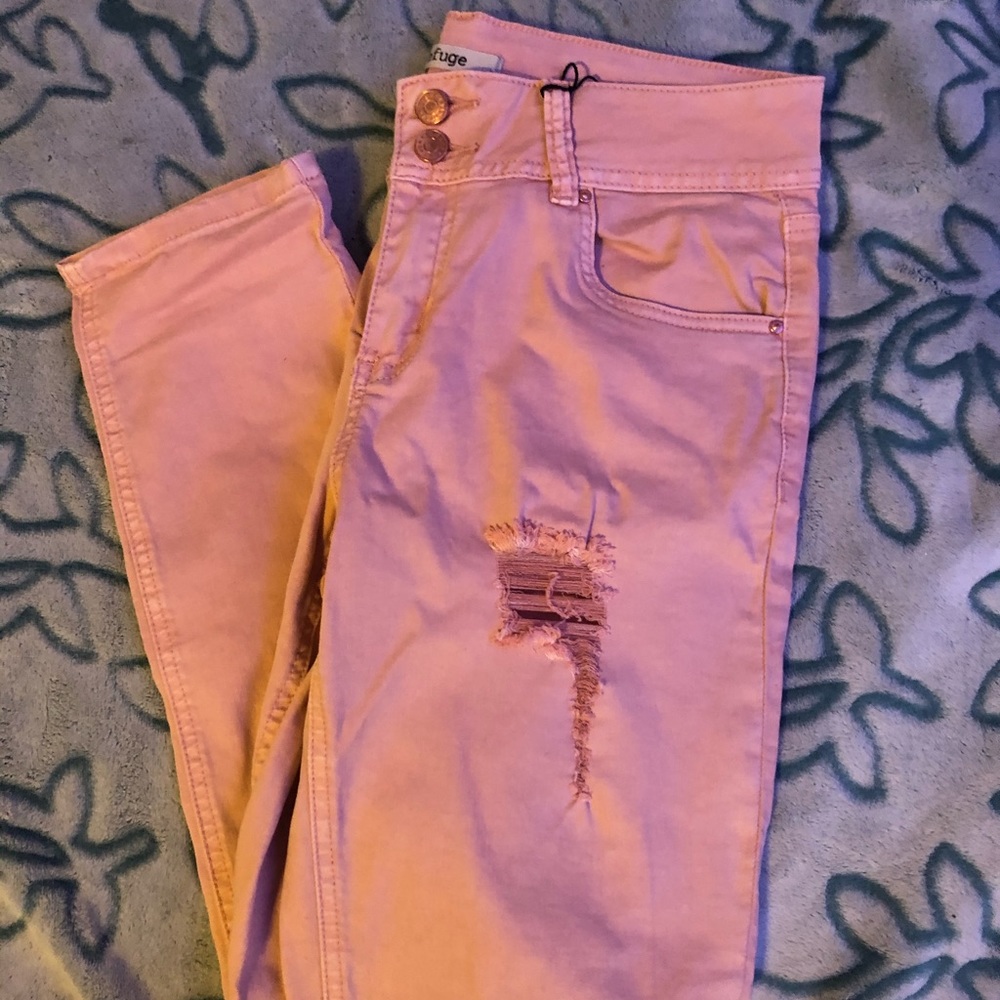 jeans that have never been worn